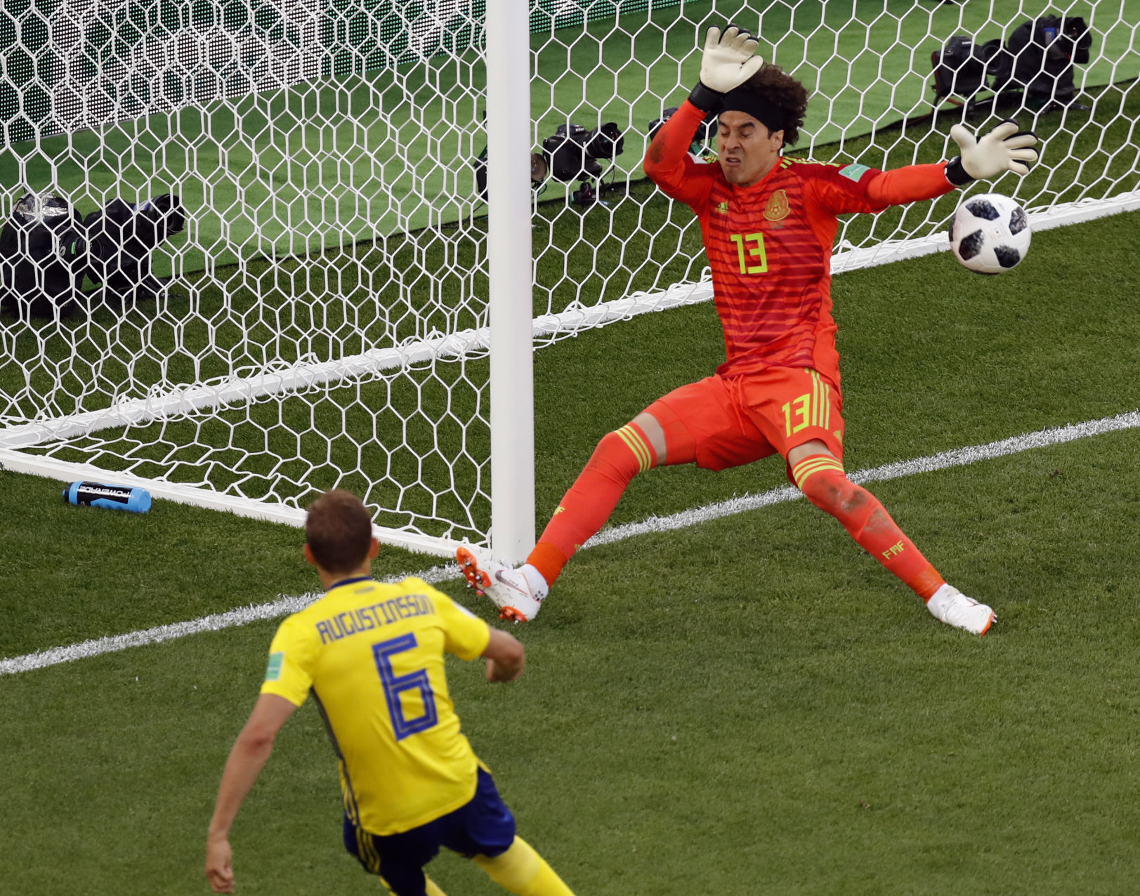 Sweden scores
